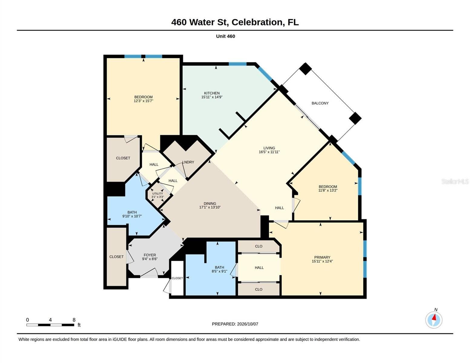 460 WATER STREET, #460, Celebration, FL 34747 Floor Plan