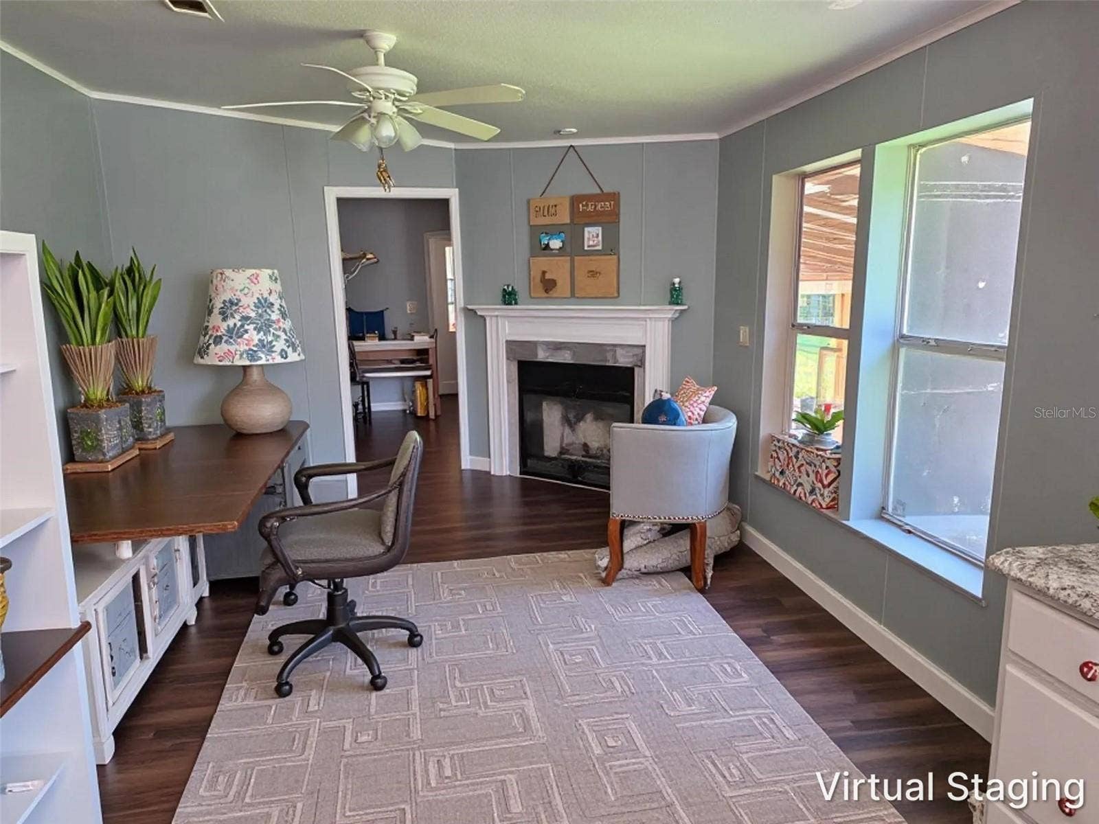 1504 WALDRUP ROAD, Lakeland, FL 33810 Family Room Virtually Stage