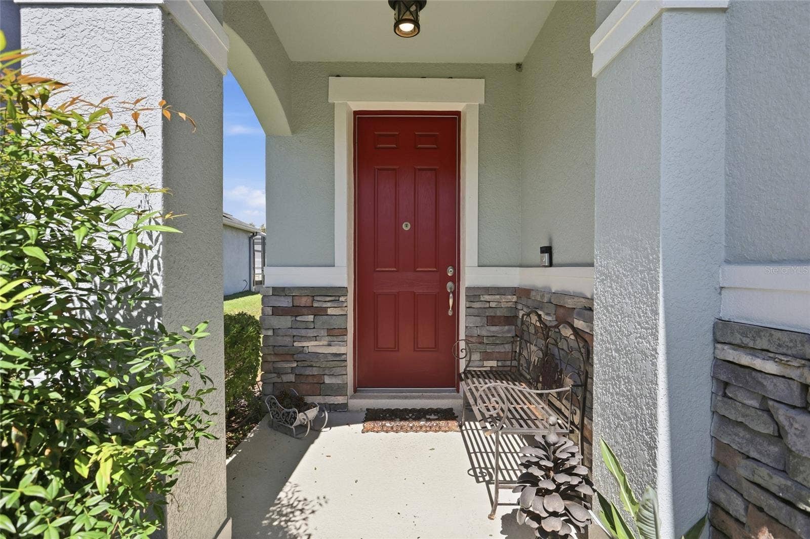 Covered Walkway to Front door