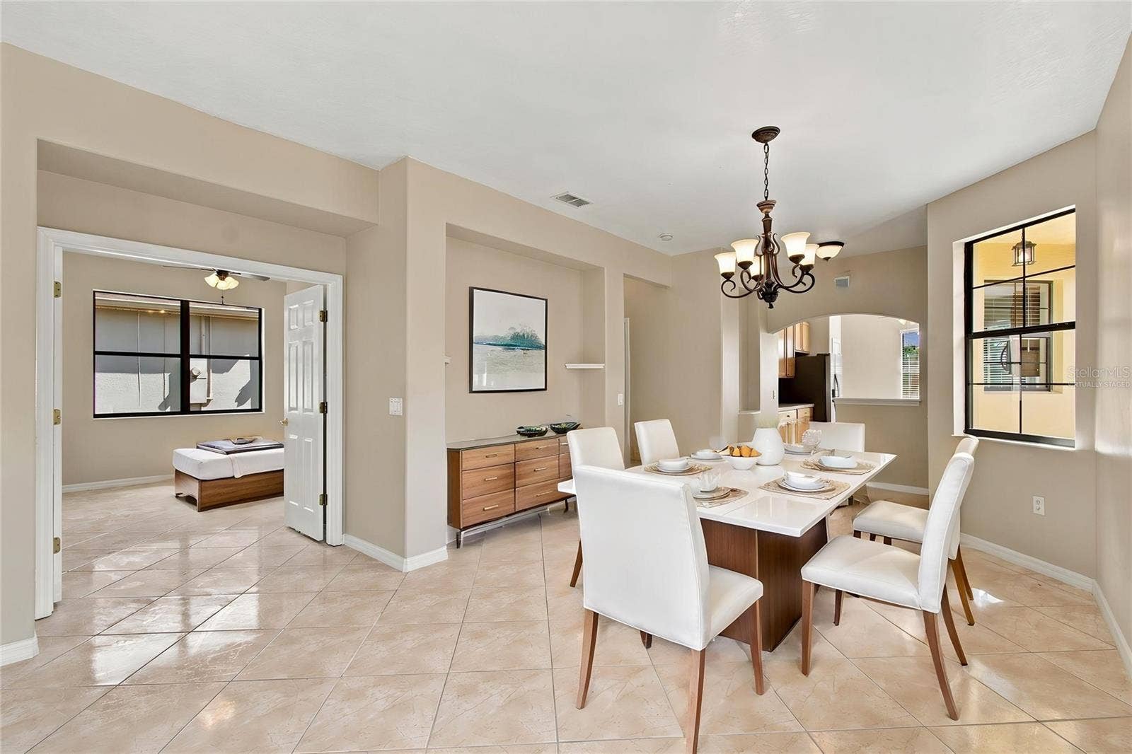 864 GRAND CANAL DR, Poinciana, FL 34759 Virtually Staged Dining Room