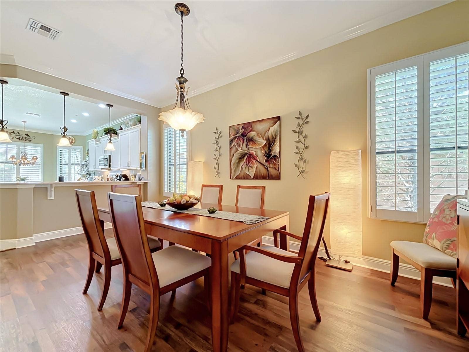265 INDIAN WELLS AVENUE, Poinciana, FL 34759 Dining Area w/ LVP Flooring
