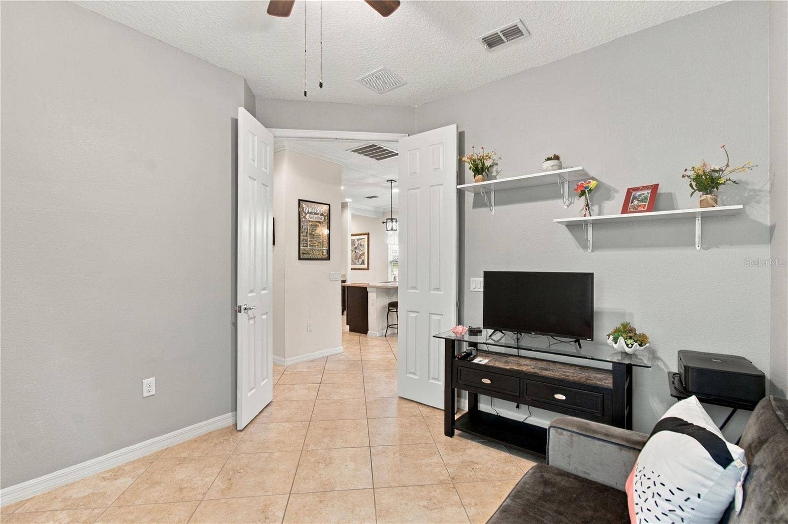 814 SHADY CANYON WAY, Poinciana, FL 34759 DEN W/DOUBLE DOORS