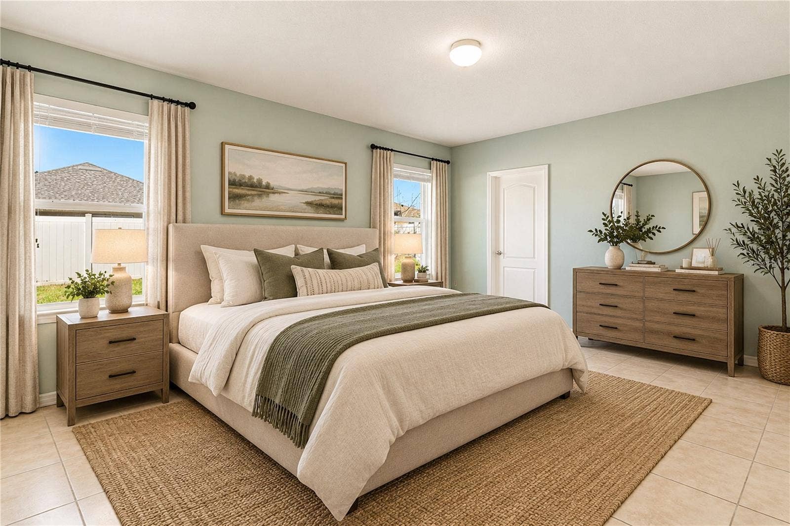 1085 BRENTON MANOR DRIVE, Winter Haven, FL 33881 Virtual Staged Primary Bedroom