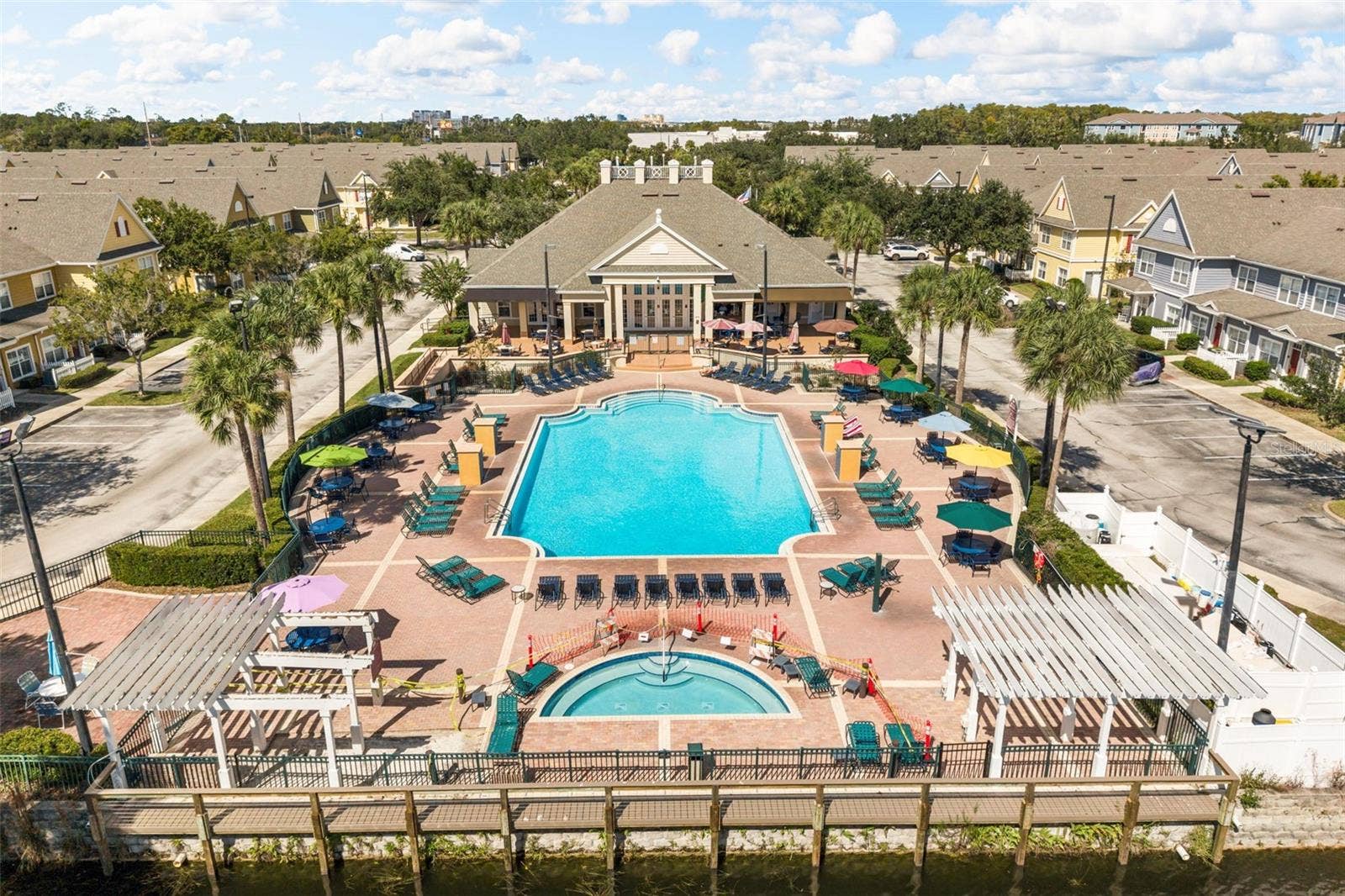 4600 YELLOWGOLD ROAD W, #105, Kissimmee, FL 34746 Community amenities just a 2 minute walk from the unit.