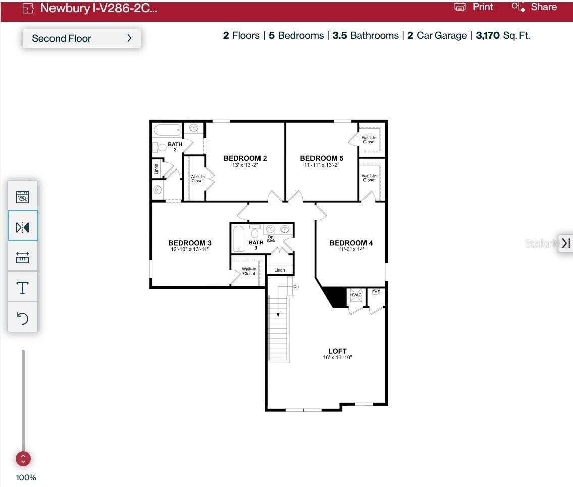 952 VINEYARD RIDGE ROAD, Minneola, FL 34715 Floorplan