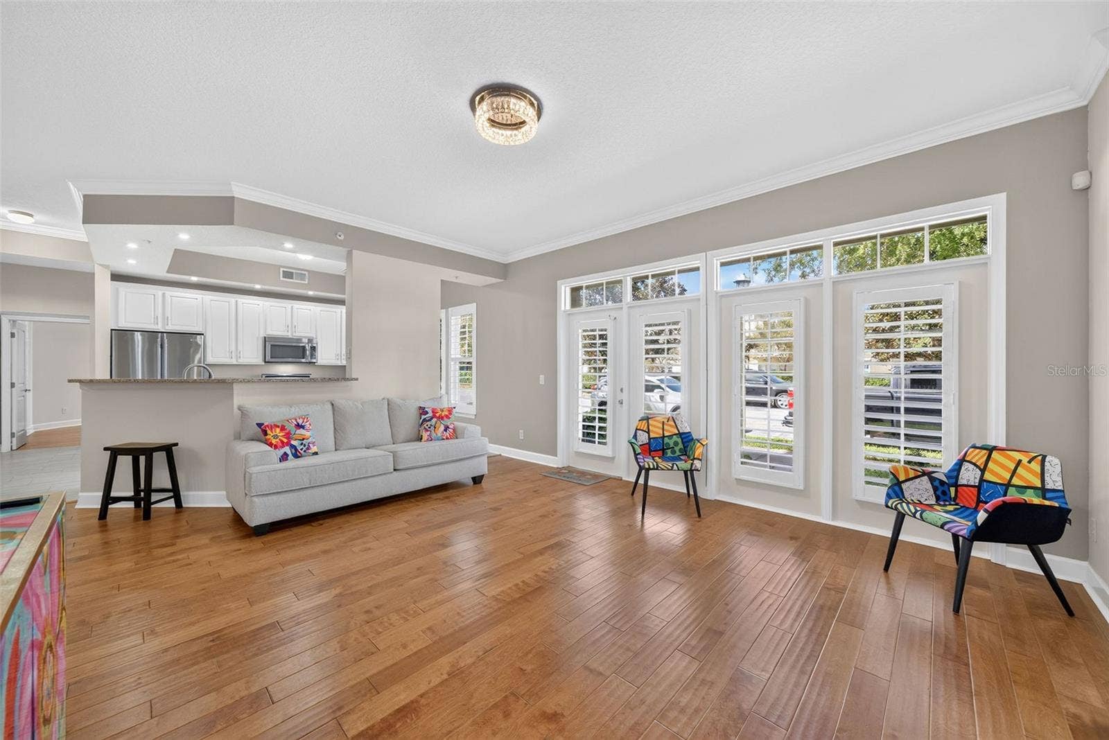 1231 WRIGHT CIRCLE, #108, Celebration, FL 34747 Living Room