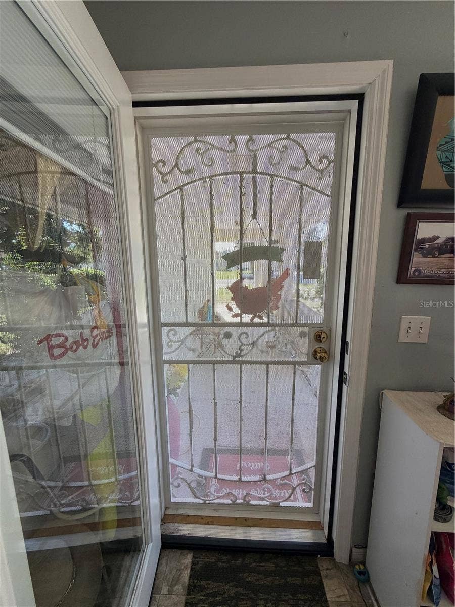 Security Front Door Metal Screen