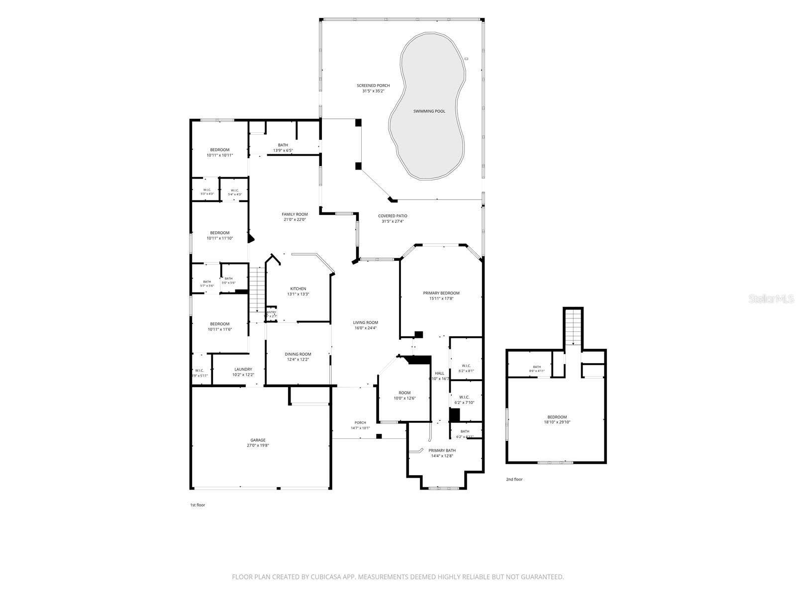 2139 TILLMAN AVENUE, Winter Garden, FL 34787 Floor Plan