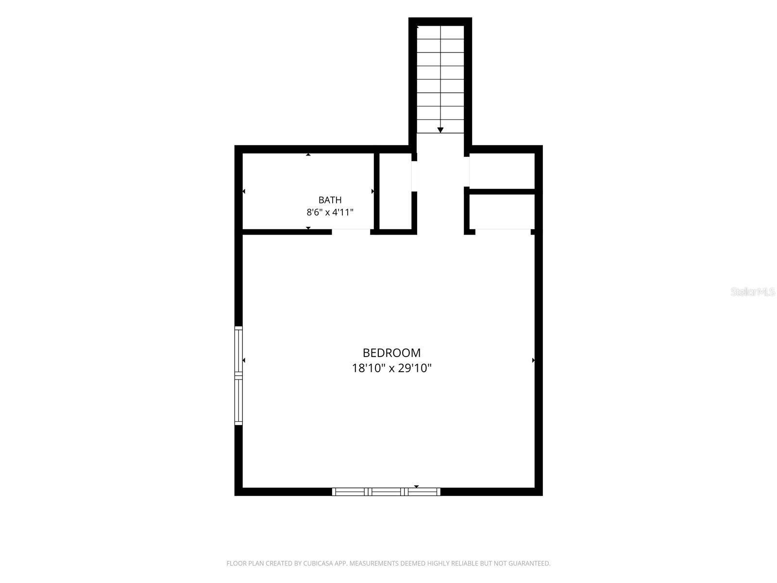 2139 TILLMAN AVENUE, Winter Garden, FL 34787 Floor Plan: Upstairs (Bonus Room / Game Room / Possible 5th Bedroom)