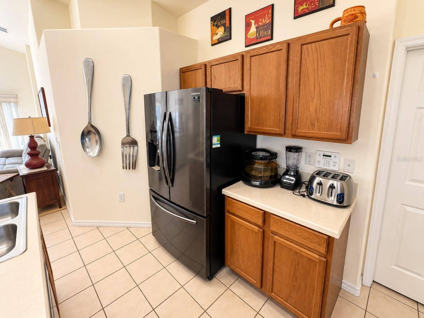 Kitchen fridge