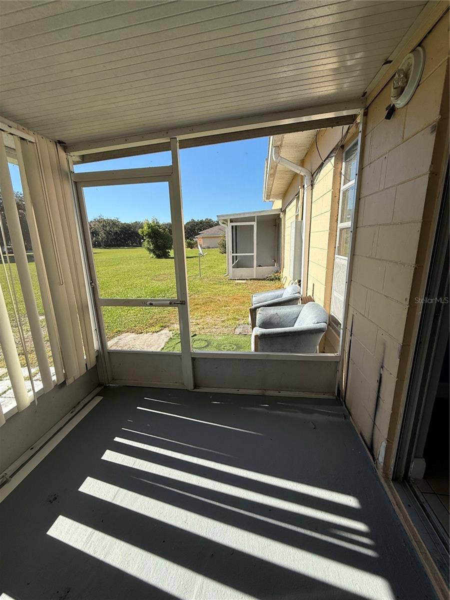 3031 CLUB CIRCLE, Lake Wales, FL 33854 Enclosed Porch