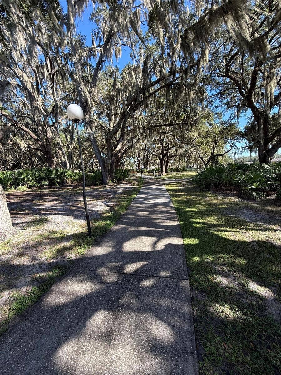3031 CLUB CIRCLE, Lake Wales, FL 33854 Shaded Walking Path