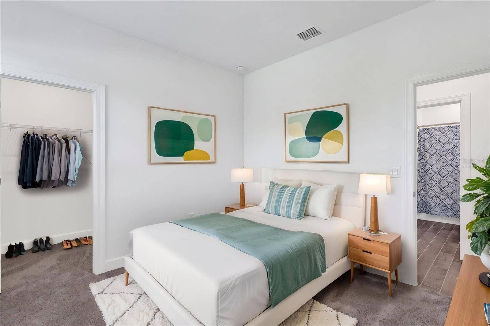 SECOND BEDROOM virtually staged