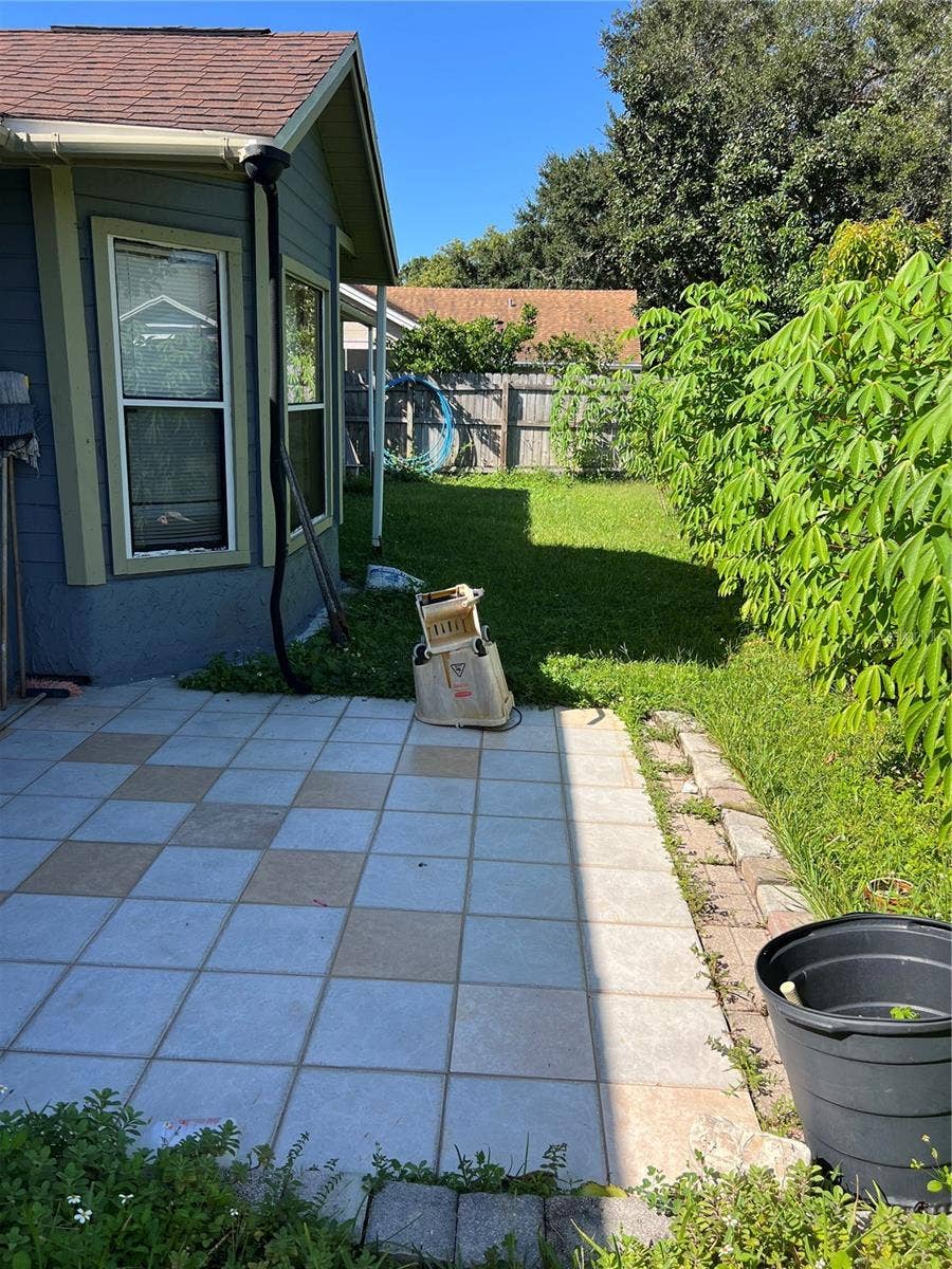 1557 WYMAN CIRCLE, Kissimmee, FL 34744 Back Yard Patio