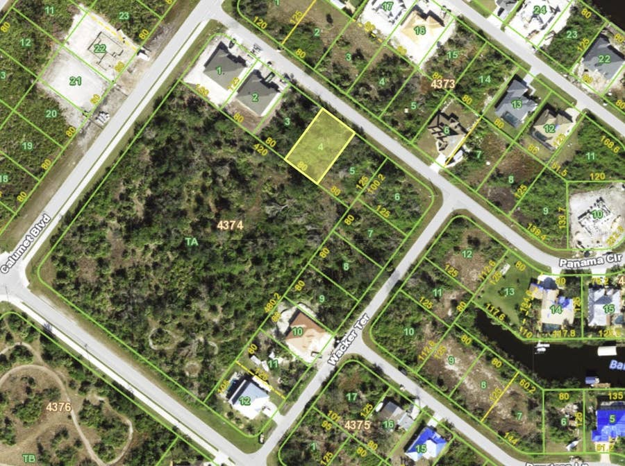 Property photo for 9438 PANAMA CIRCLE, Port Charlotte, FL