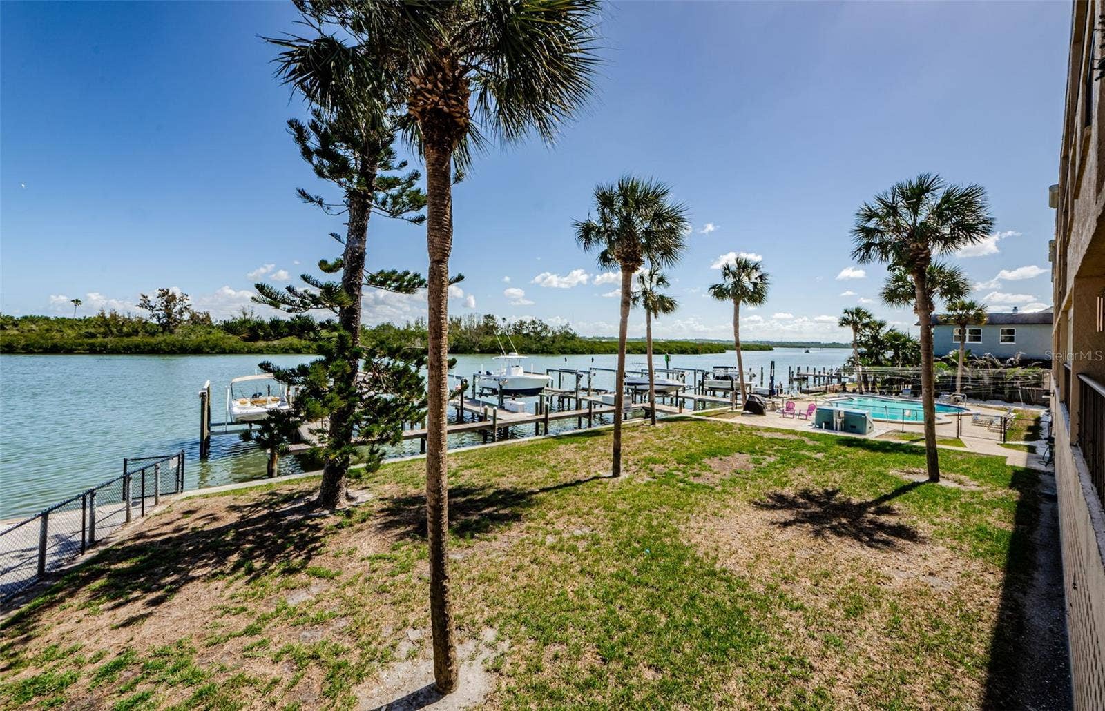18201 GULF BOULEVARD, #201, Redington Shores, FL 33708 End Boat Dock and Lift