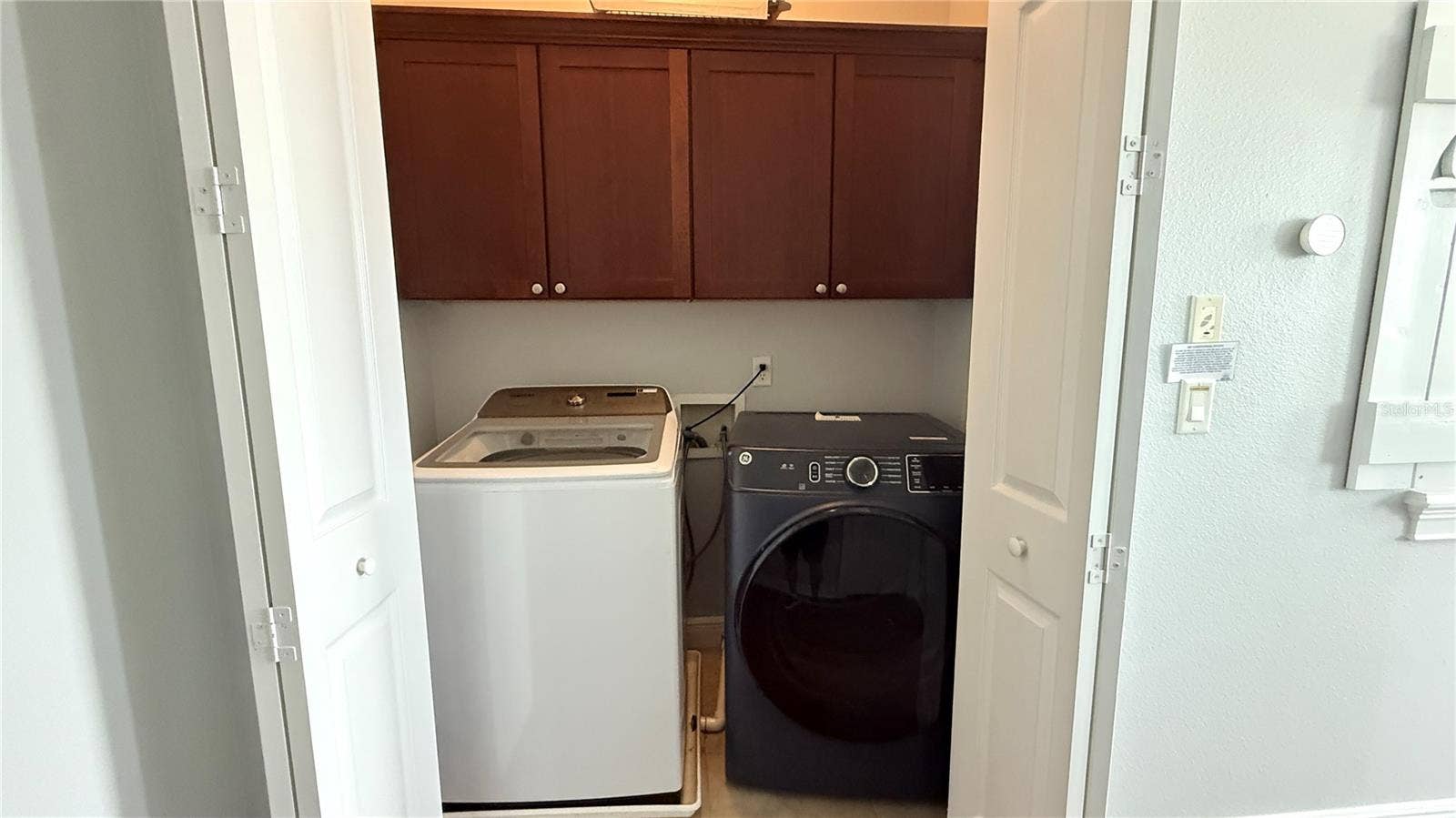Laundry closet