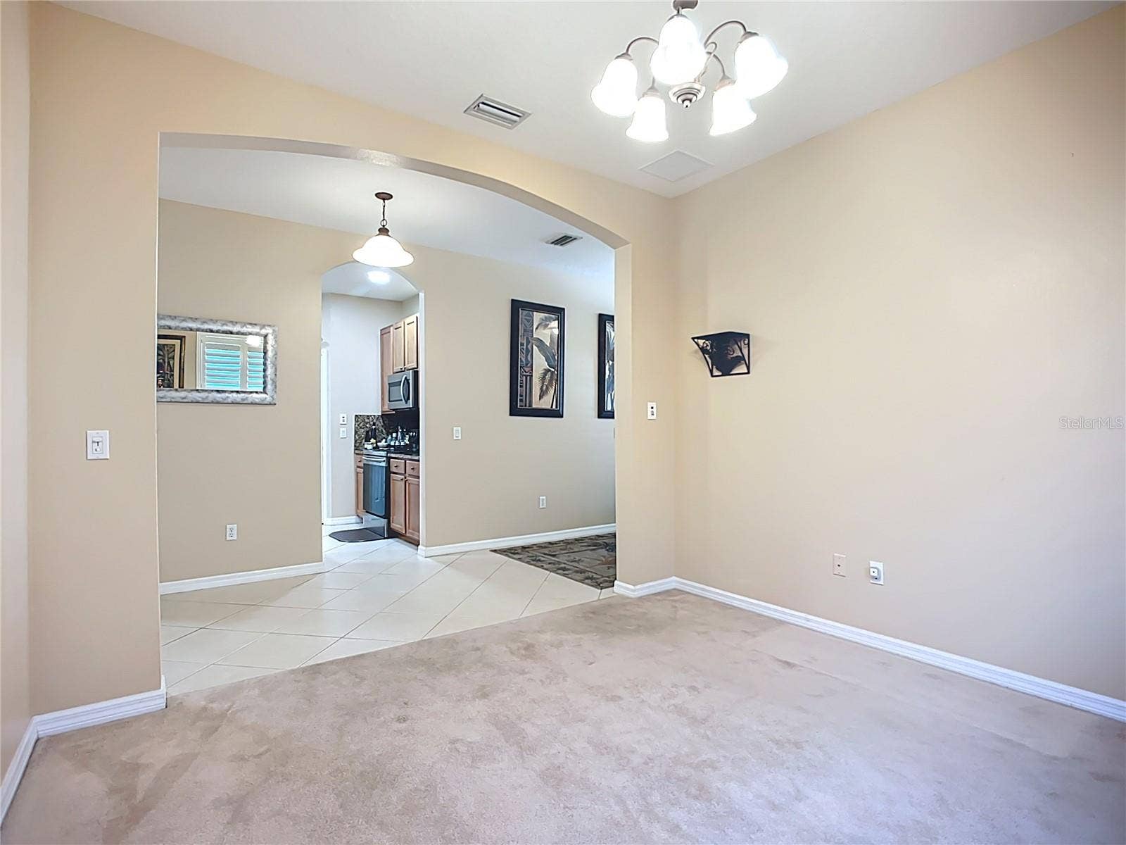 Formal dining room