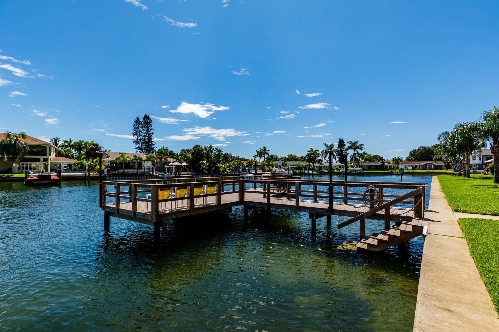 1893 SHORE DRIVE S, #209, South Pasadena, FL 33707 Pier w/Stairs to water