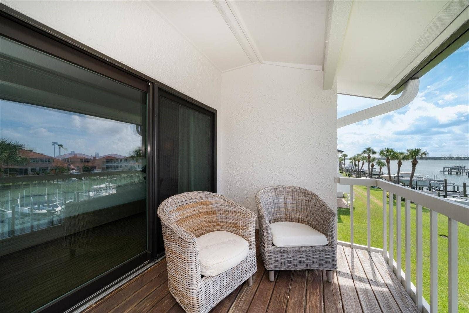 119 MARINA DEL REY COURT, Clearwater Beach, FL 33767 Private balcony off of Master suite.
