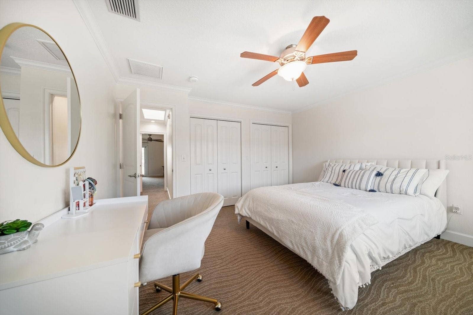 119 MARINA DEL REY COURT, Clearwater Beach, FL 33767 Ample space in third bedroom on third level with wall to wall closet space!