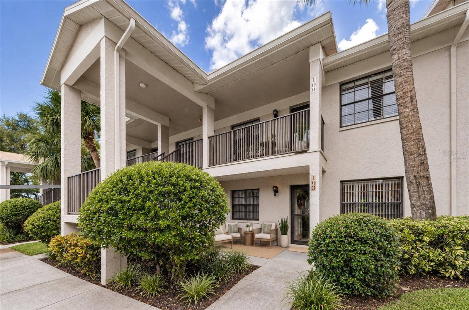 2119 ELM STREET, #103, Dunedin, FL 34698 virtually staged