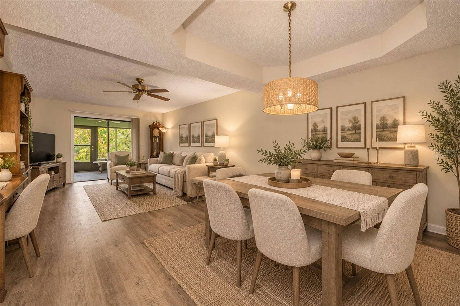 2119 ELM STREET, #103, Dunedin, FL 34698 Virtually staged, could be what your dining looks like