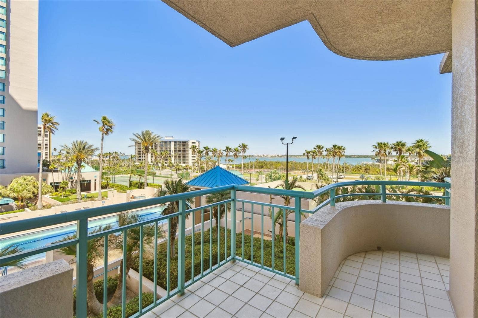 1560 GULF BOULEVARD, #306, Clearwater Beach, FL 33767 Second bedroom balcony