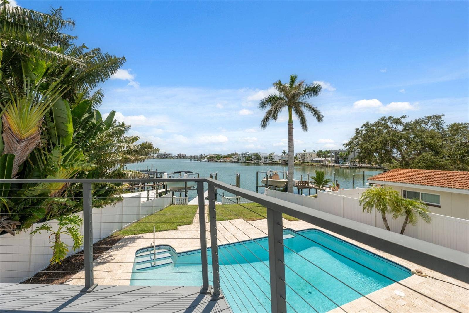 900 79TH STREET S, St Petersburg, FL 33707 View from terrace