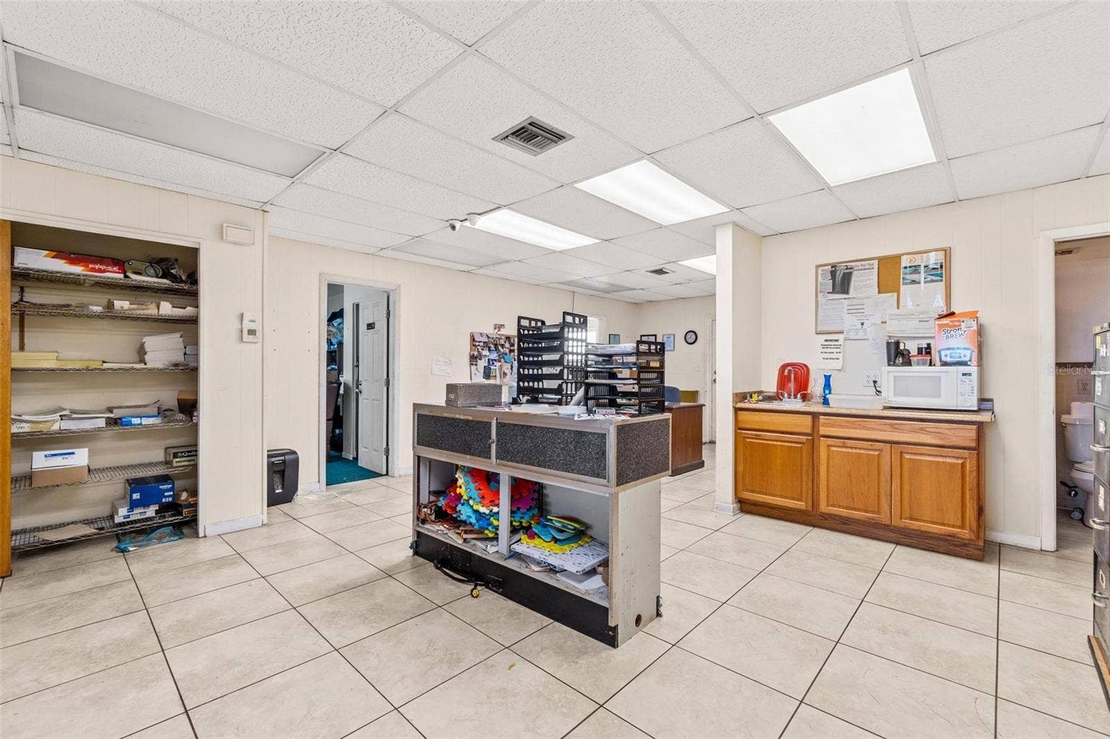 6401 35TH STREET N, Pinellas Park, FL 33781 Office #1 with extra space for office room or storage.