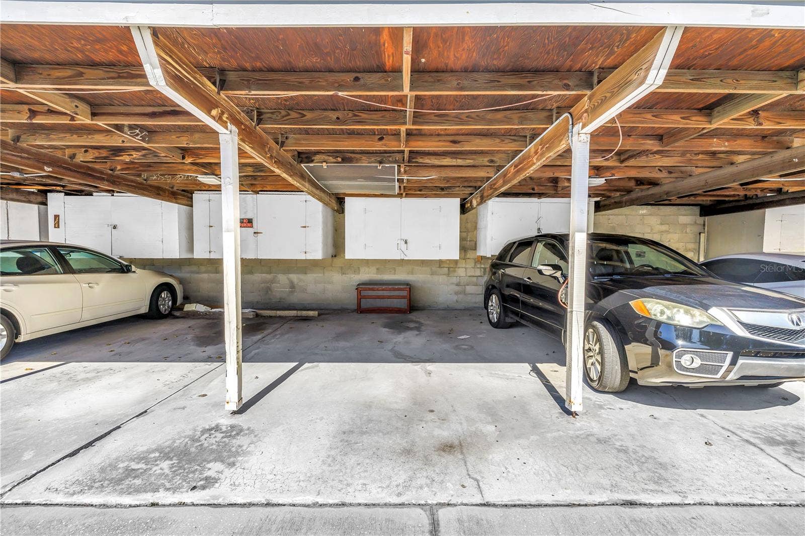 4455 DUHME ROAD, #109, St Petersburg, FL 33708 Carport with storage