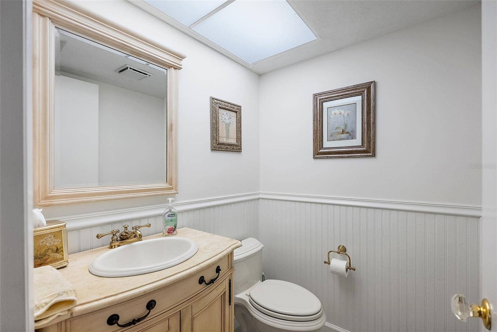 1/2 bath on main level