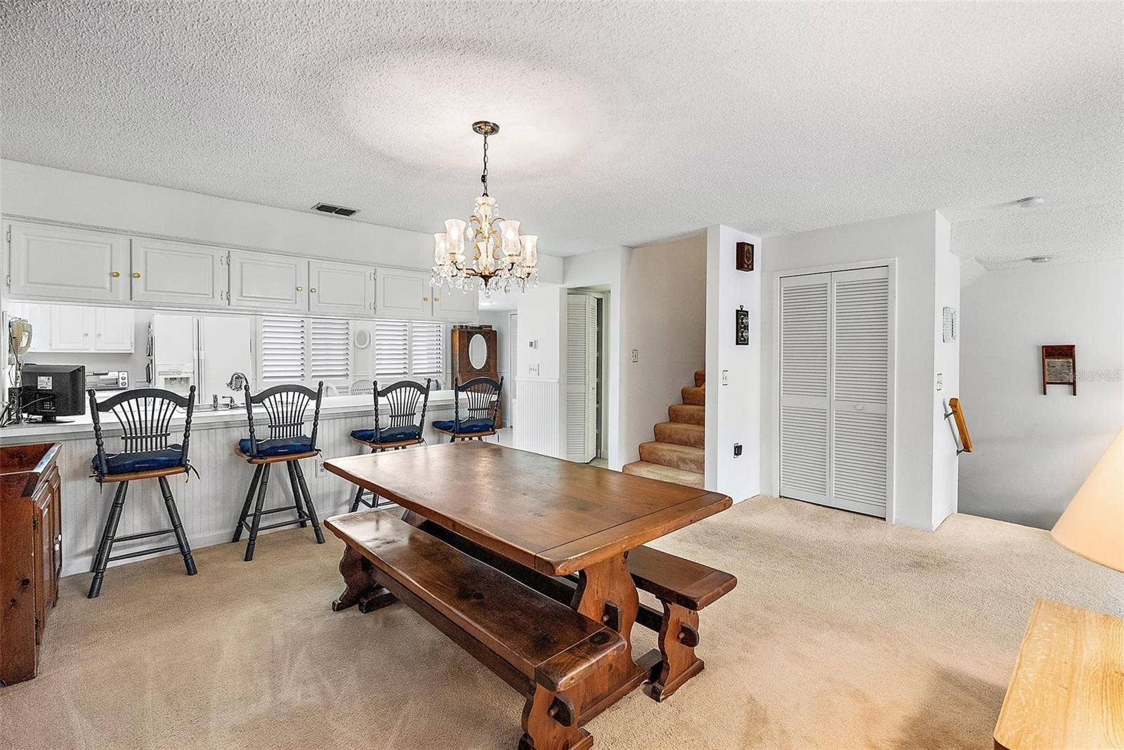 Storage closet can be replaced with elevator