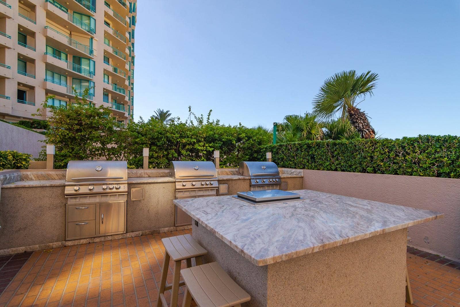 Community outdoor Grills