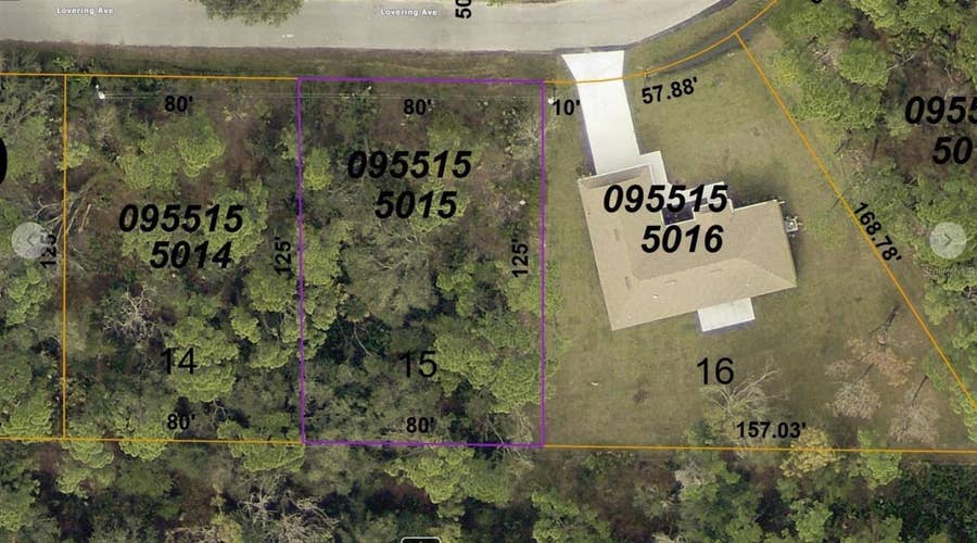 Property photo for Lot 15 LOVERING AVENUE, North Port, FL