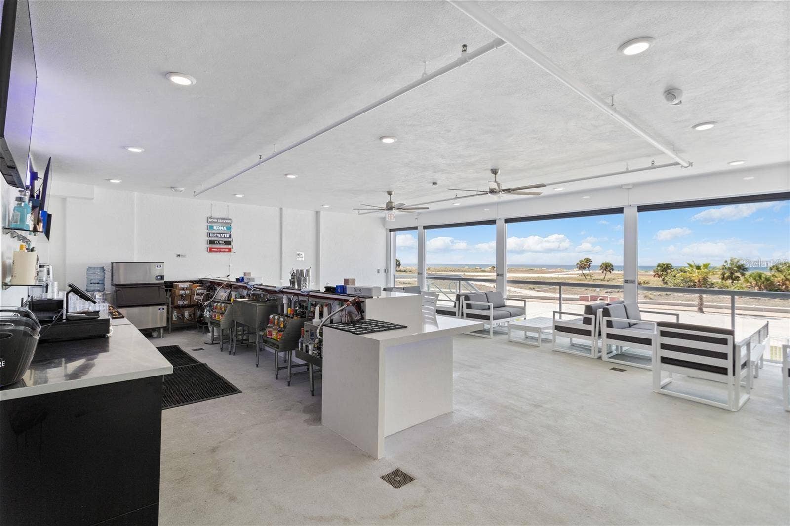 Bar area