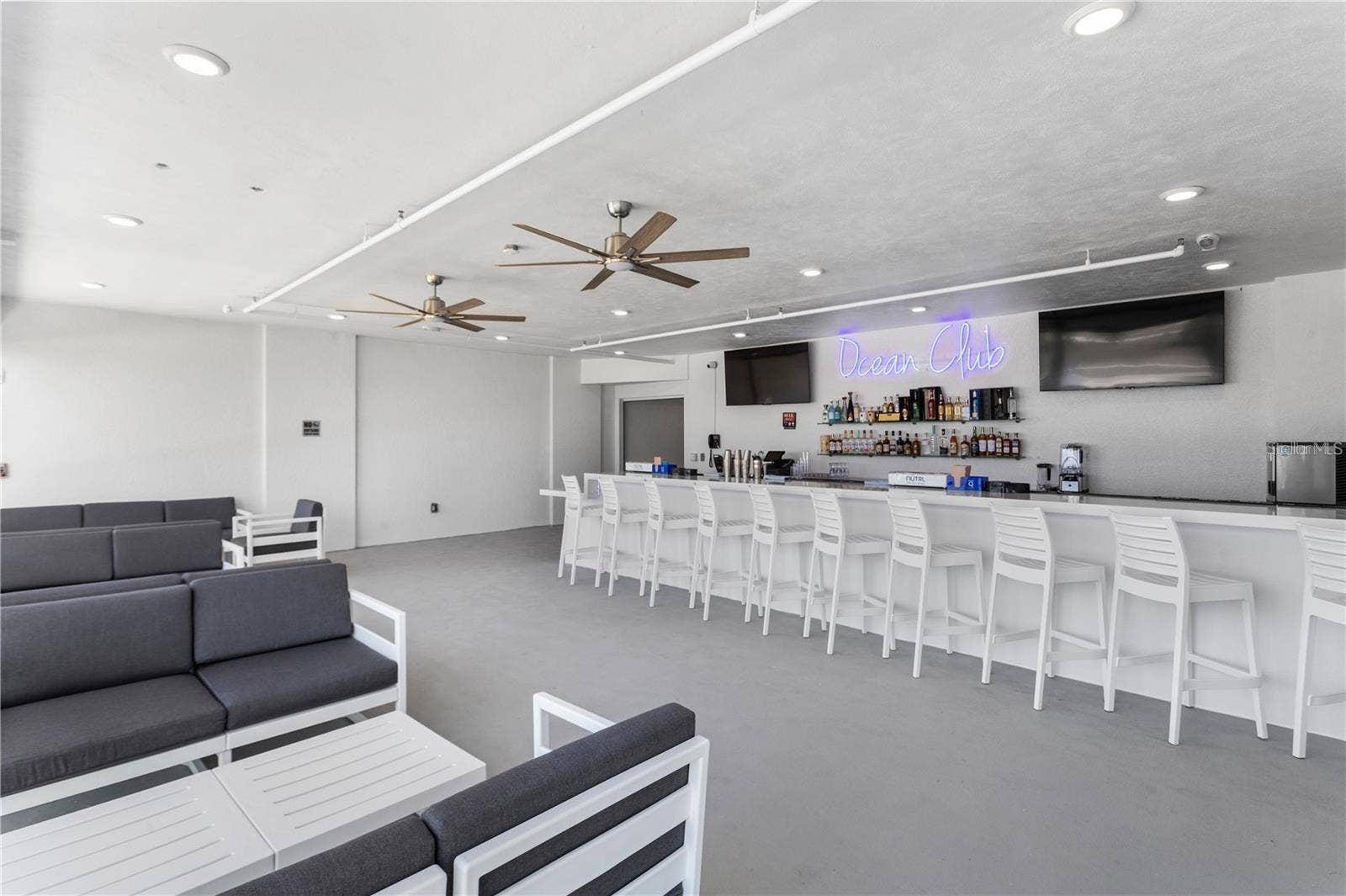 Bar area