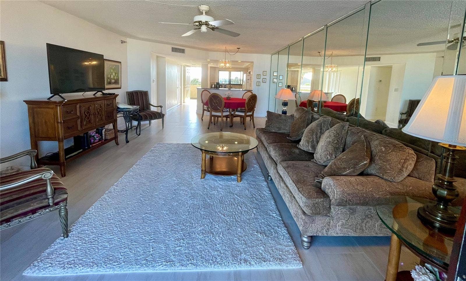 1290 GULF BOULEVARD, #302, Clearwater, FL 33767 Looking in front balcony