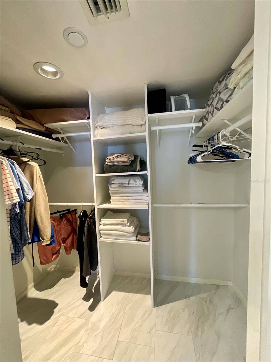 1290 GULF BOULEVARD, #302, Clearwater, FL 33767 Walk in closet