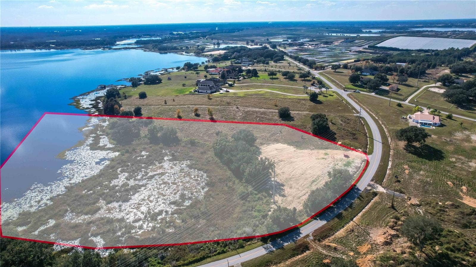 0 CHERRY LAKE ROAD, Groveland, FL 34736 Disclaimer: Lot boundary lines shown in this image are approximate and provided for illustrative purposes only. They do not represent a certified survey. Buyers should verify exact lot dimensions, boundaries, and acreage through official county records or a licensed surveyor.