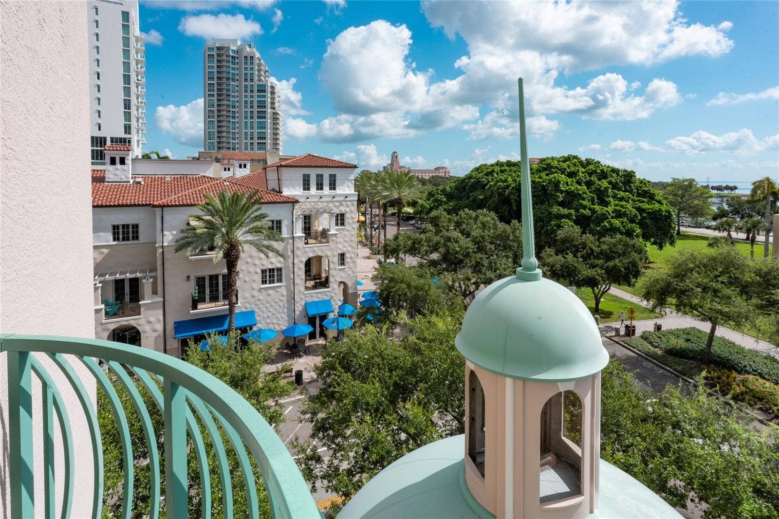 288 BEACH DRIVE NE, #4B, St Petersburg, FL 33701 View from the Balcony in the Guest Room I