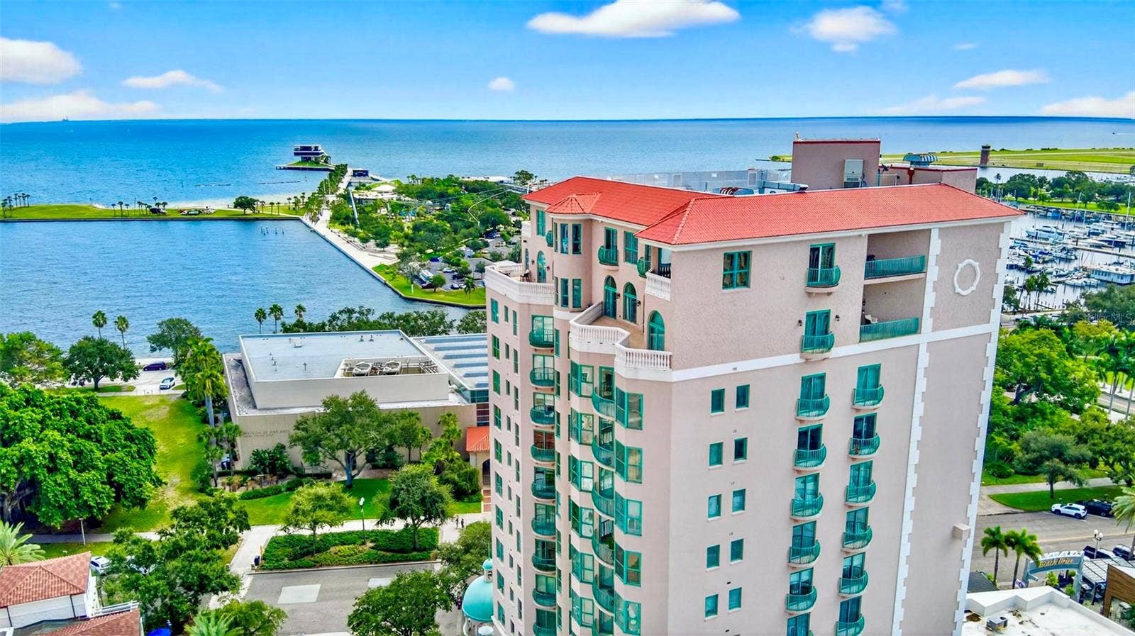 288 BEACH DRIVE NE, #4B, St Petersburg, FL 33701 Aerial Cloisters on Beach Drive