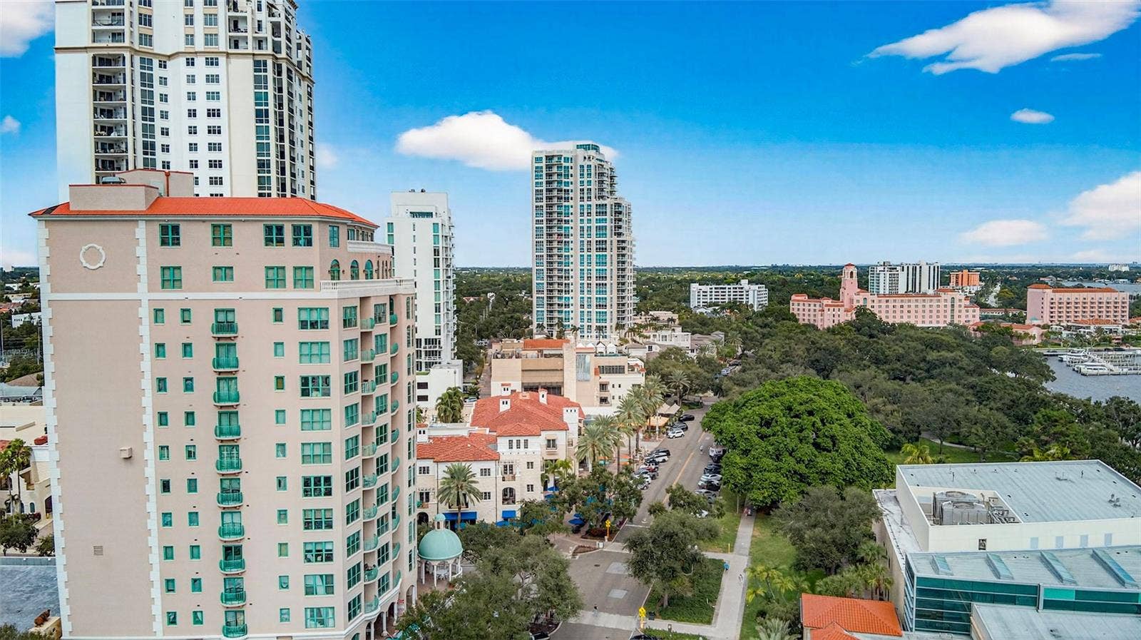 288 BEACH DRIVE NE, #4B, St Petersburg, FL 33701 Aerial Cloisters on Beach Drive