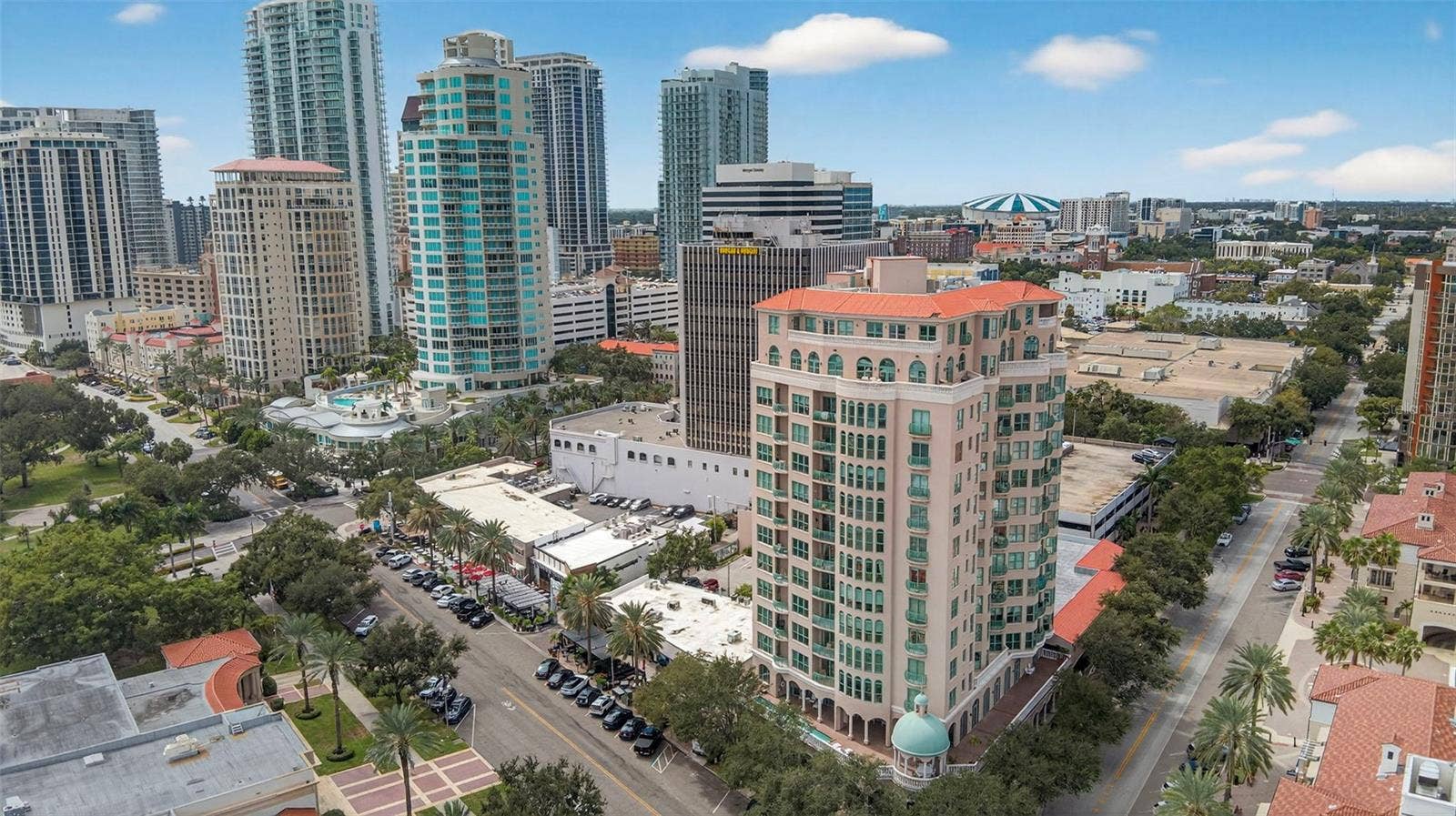 288 BEACH DRIVE NE, #4B, St Petersburg, FL 33701 Aerial Cloisters on Beach Drive