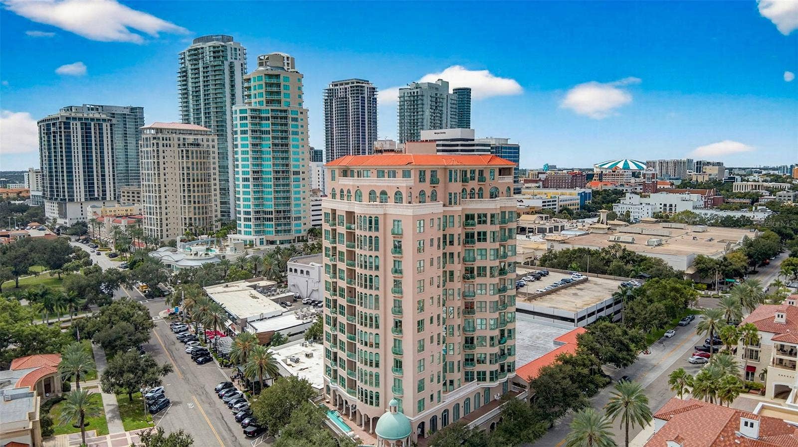 288 BEACH DRIVE NE, #4B, St Petersburg, FL 33701 Aerial Cloisters on Beach Drive