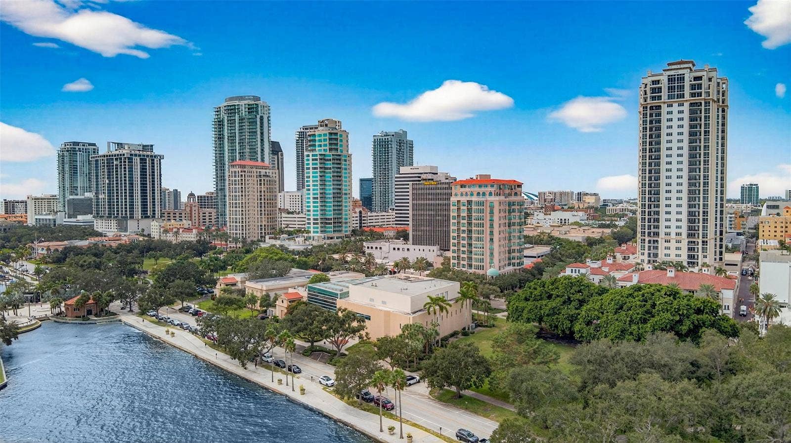 288 BEACH DRIVE NE, #4B, St Petersburg, FL 33701 Aerial Cloisters on Beach Drive