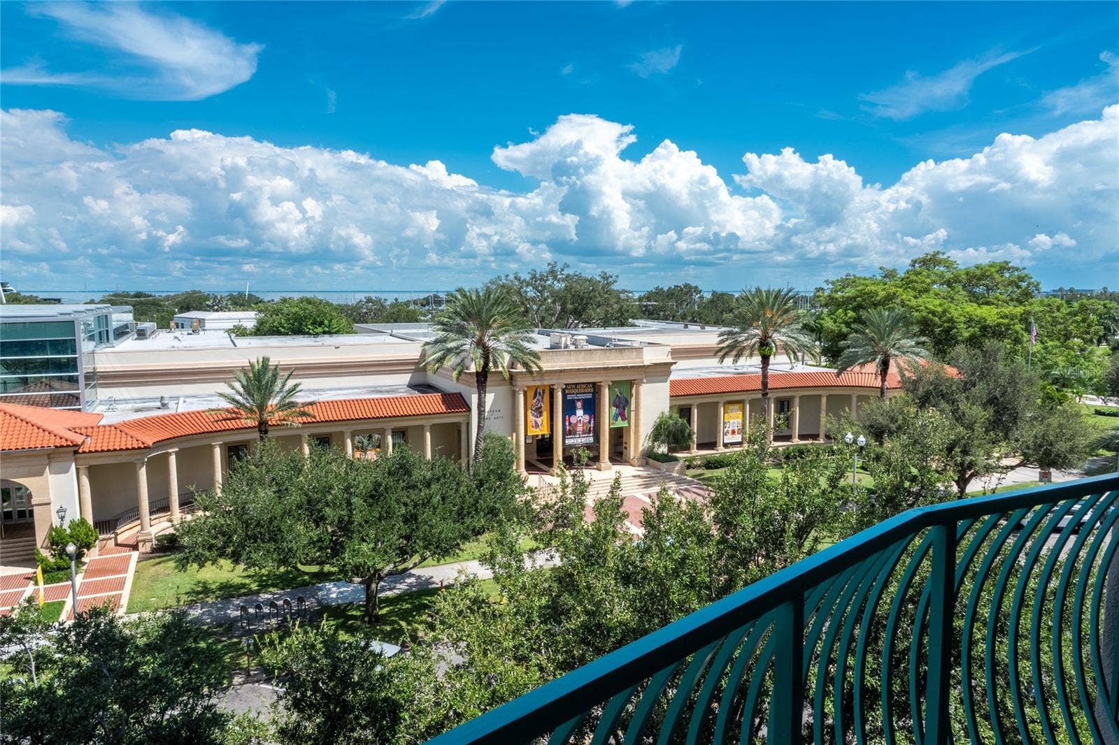 288 BEACH DRIVE NE, #4B, St Petersburg, FL 33701 View from the Balcony in the Living Room