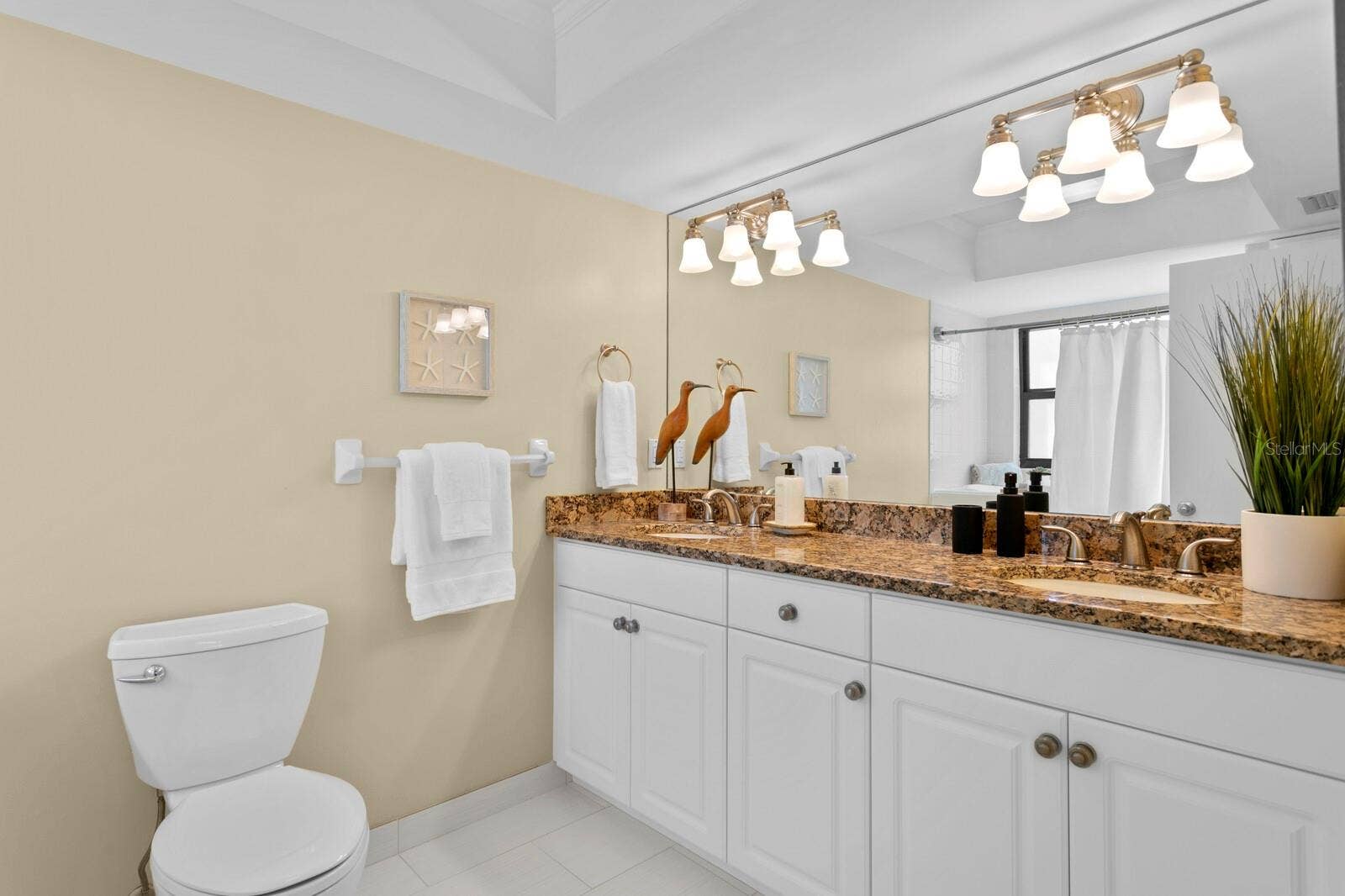 19936 GULF BOULEVARD, Indian Shores, FL 33785 Ensuite bathroom with dual sink vanity