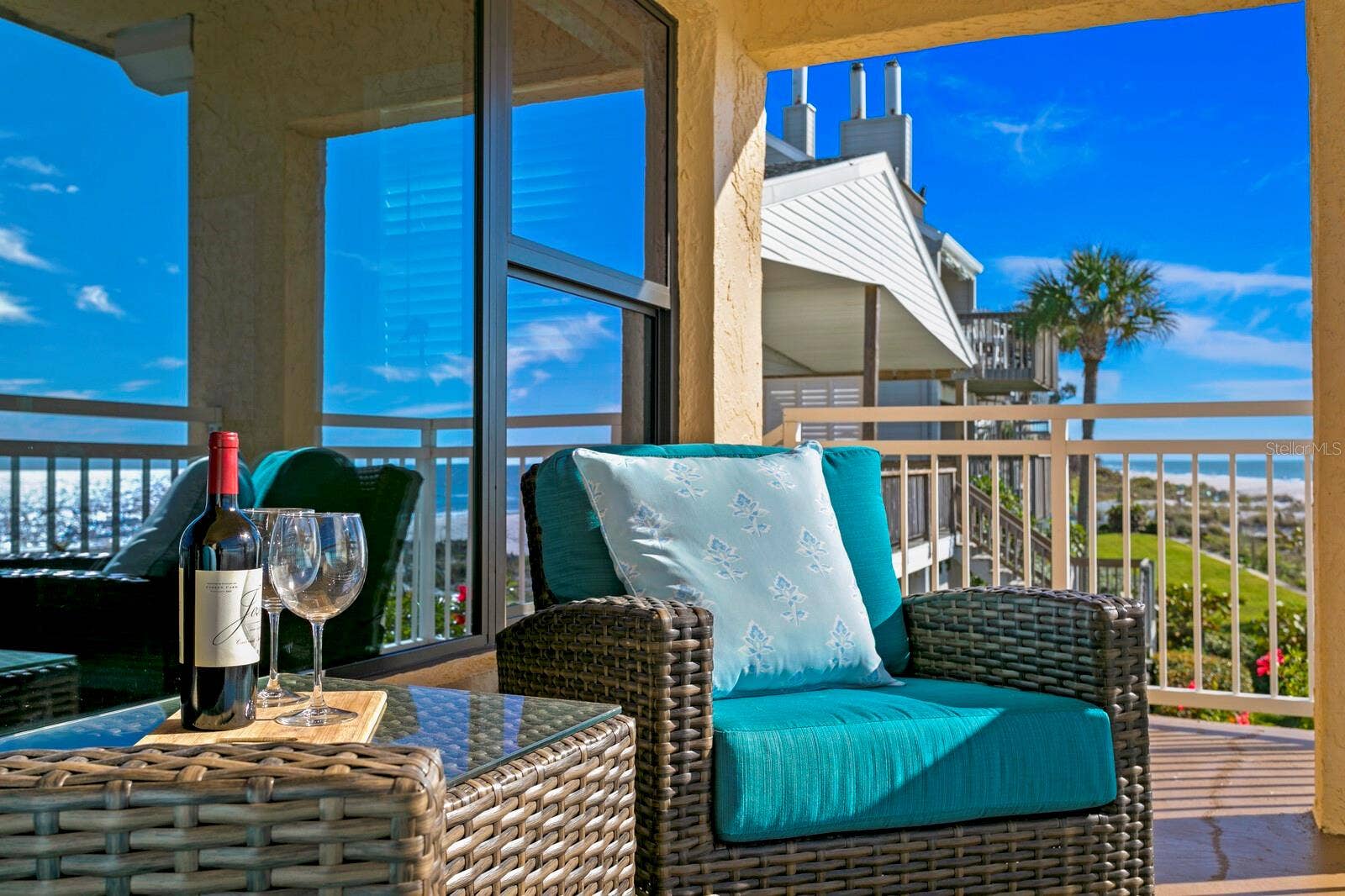 19936 GULF BOULEVARD, Indian Shores, FL 33785 Second level balcony overlooks the sand, the beach, and the stunning sunsets. The epitome of coastal living!