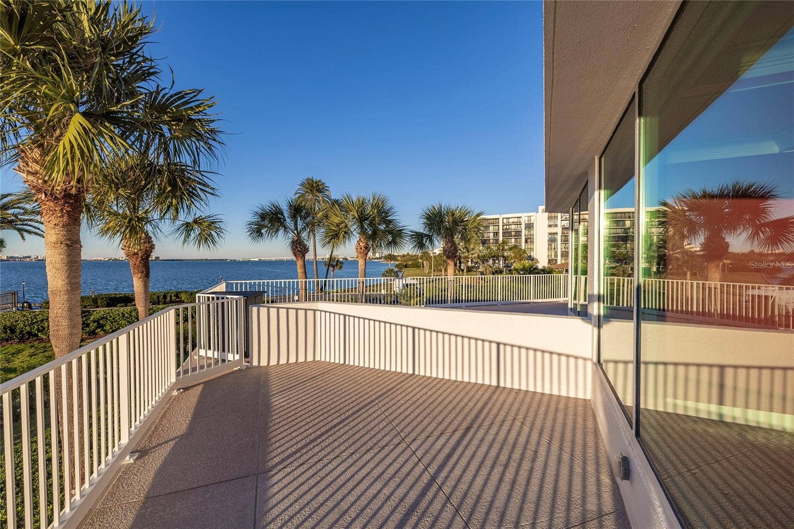 2 SEASIDE LANE, #103, Belleair, FL 33756 Largest Balcony with water views available in the building!